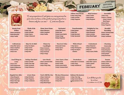February Essential Oils Diffusing Collection